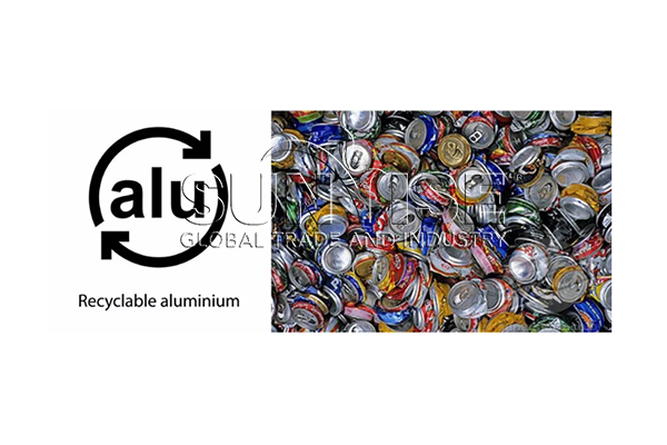 Aluminum recyclers can be recycled in high quality.