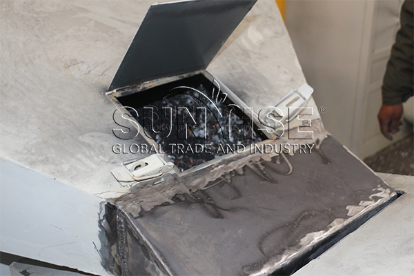 Disposal of used lithium batteries.