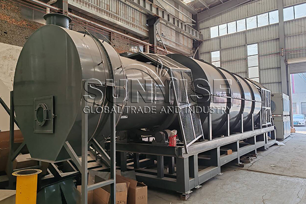 High efficiency e-waste recycling equipment.