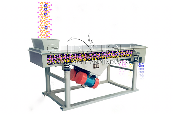 Linear screen with advanced technology.