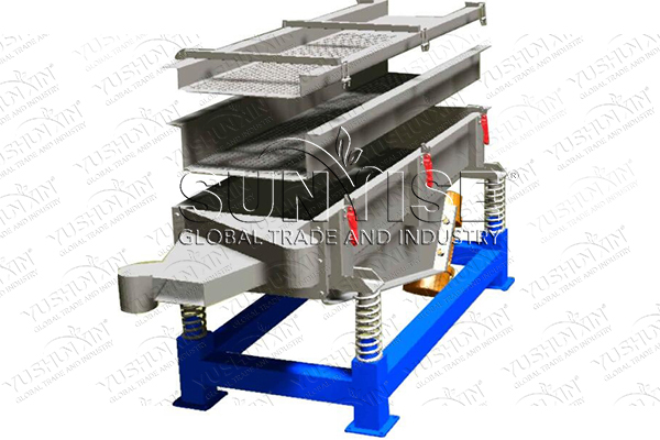 Linear shaker for lithium battery recovery.
