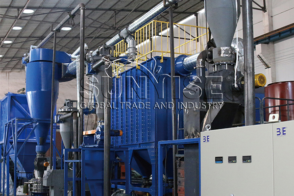 The cost of waste lithium battery recycling equipment is high.
