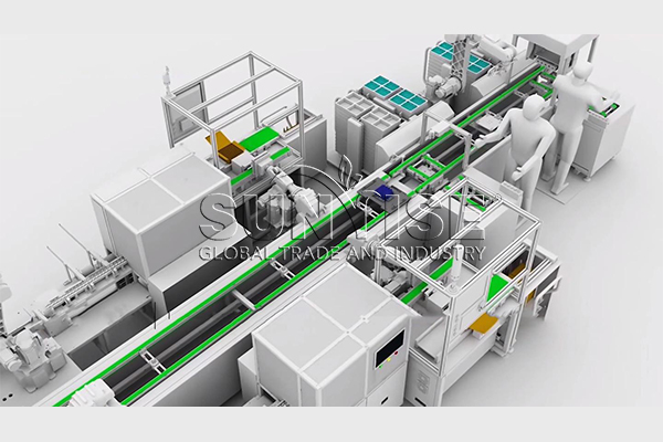 Lithium battery recycling production line Lithium battery recycling production line