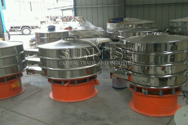 Circular vibrating screens of different specifications Circular vibrating screens of different specifications