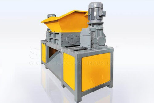 Double-shaft-shredder