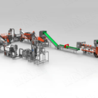 Cable recycling machine