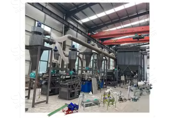 lithium battery recycling plant